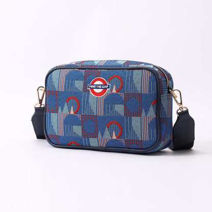 TFL Piccadilly Moquette Crossbody Camera Bag