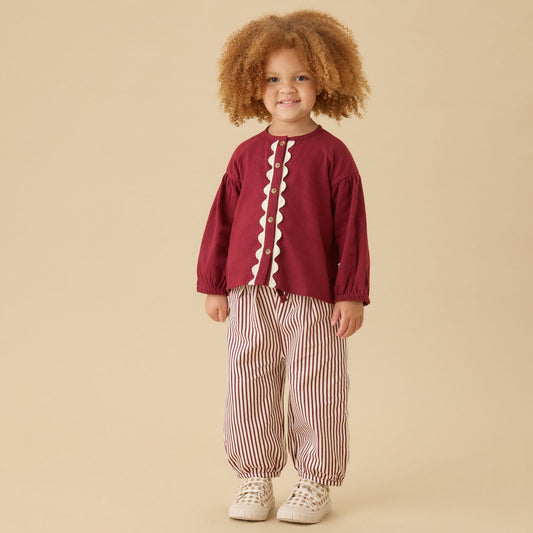 KIDLY by MORI Berry Blouse