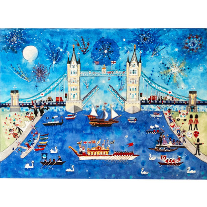 Lucy Loveheart The Wonder Bridge A2 Art Print - Limited Edition, Numbered And Signed By Artist