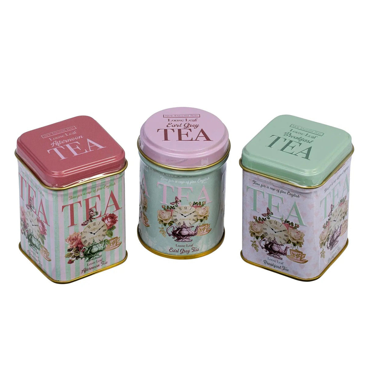 New English Teas - Time For Tea Mini Tea Tin Gift Set