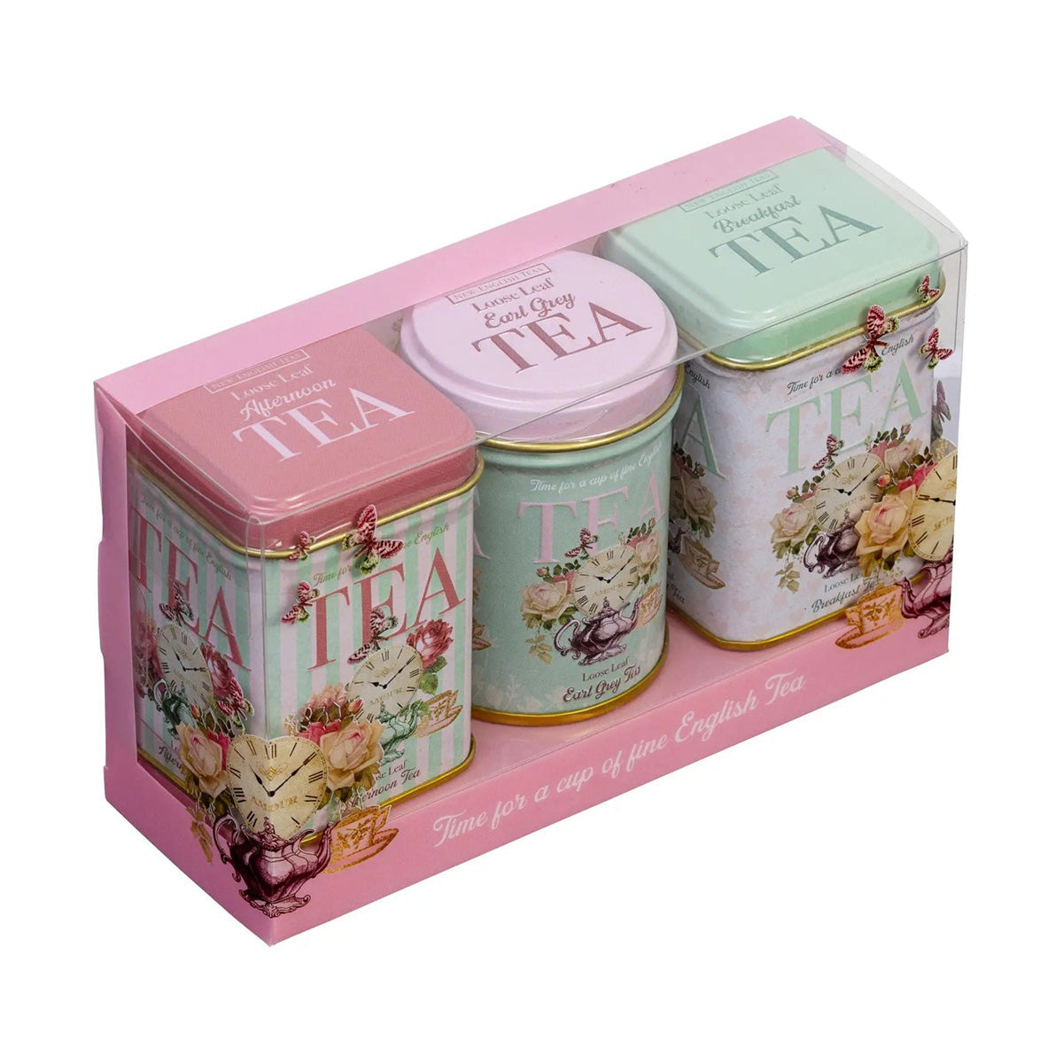 New English Teas - Time For Tea Mini Tea Tin Gift Set