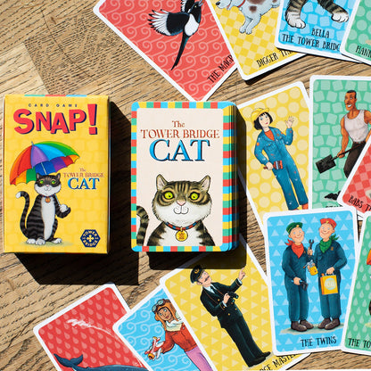 The Tower Bridge Cat Snap Cards