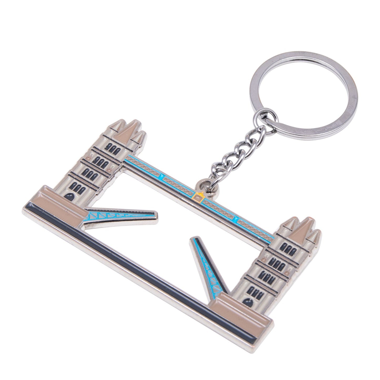 Tower Bridge Enamel Keyring