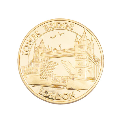 Tower Bridge Engine Room Gold Medal Coin