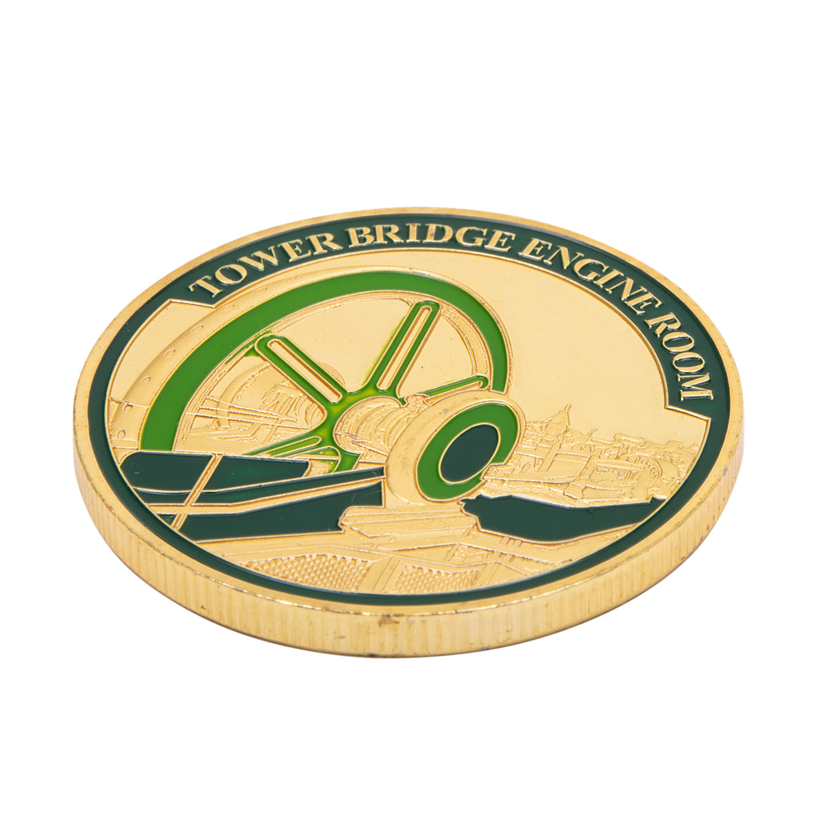 Tower Bridge Engine Room Gold Medal Coin