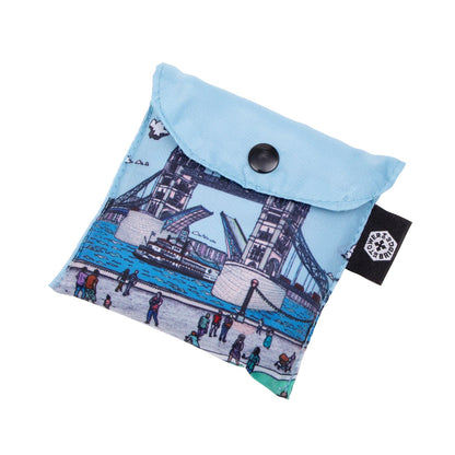 Tower Bridge Illustration Foldaway Bag