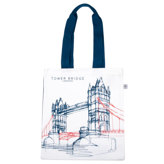 Tower Bridge Line Tote Bag