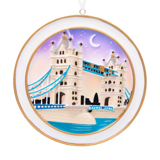 PolarX Tower Bridge Sunset Christmas Decoration