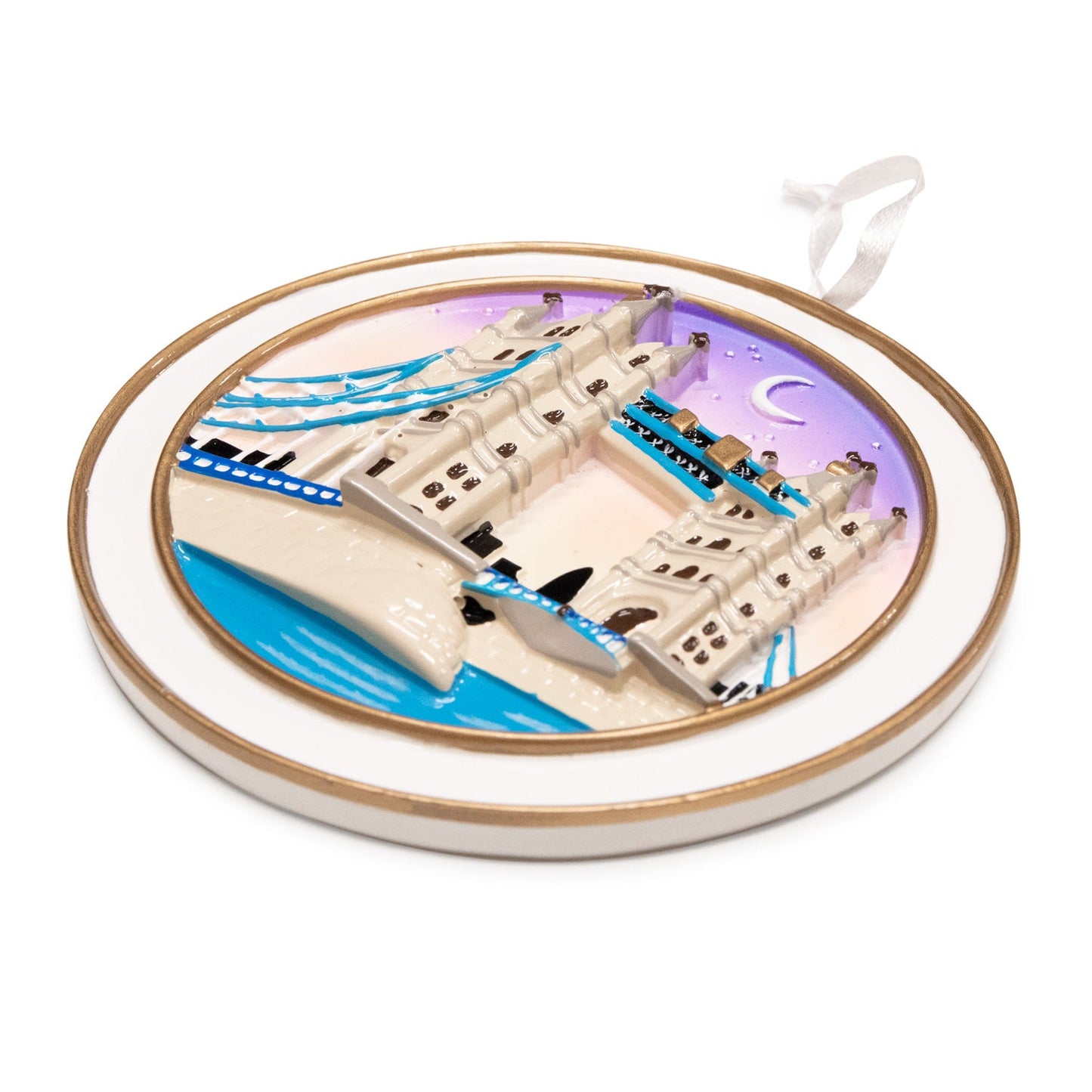 PolarX Tower Bridge Sunset Christmas Decoration