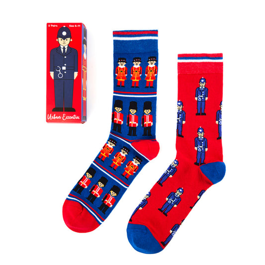 Urban Eccentric Socks Police/Guard Two Pack