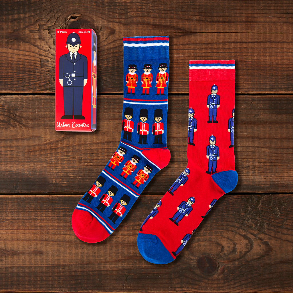 Urban Eccentric Socks Police/Guard Two Pack