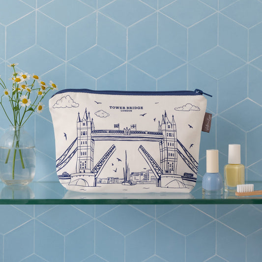 Victoria Eggs Tower Bridge Cosmetic Bag