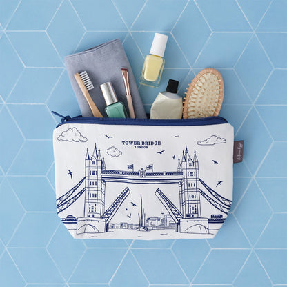Victoria Eggs Tower Bridge Cosmetic Bag