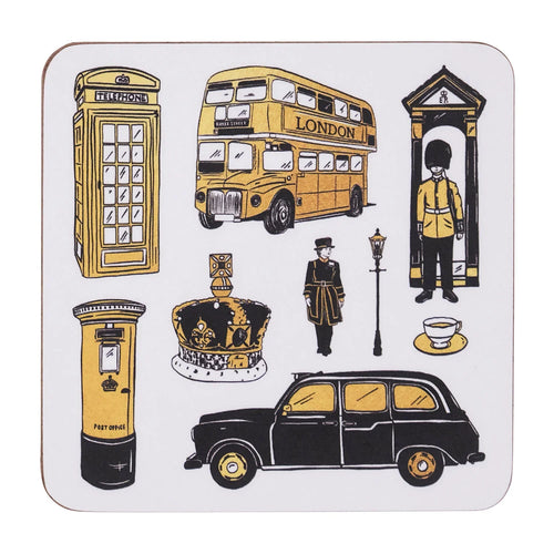 Victoria Eggs City of London Coasters - Set of 4