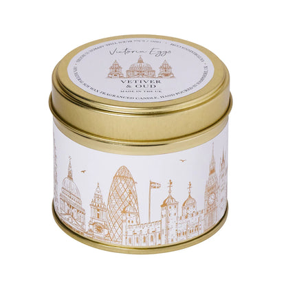Victoria Eggs London Rooftops Candle - Vetiver & Oud