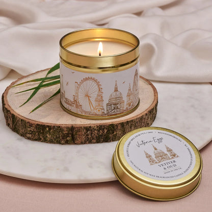 Victoria Eggs London Rooftops Candle - Vetiver & Oud