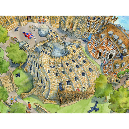 Wendy Brown Tower of London and Tower Bridge Limited Edition Print