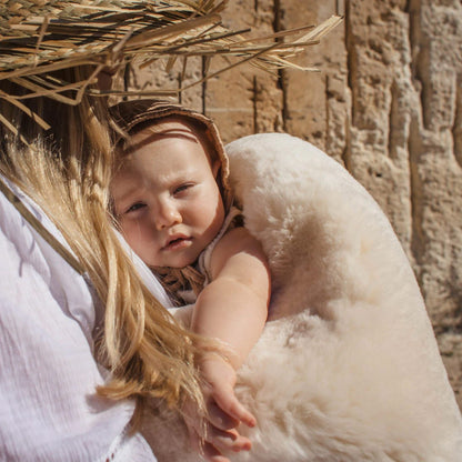 BINIBAMBA Sheepskin Wriggle Playmat