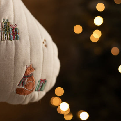 Avery Row Christmas Stocking - Bear Cub