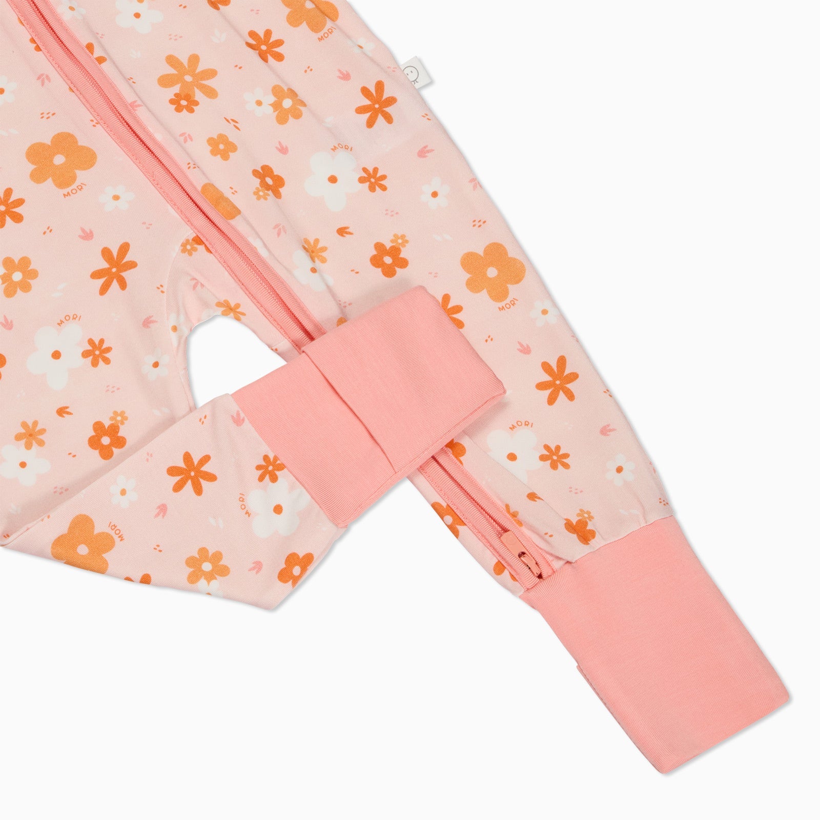 Flower Power Clever Zip Sleepsuit