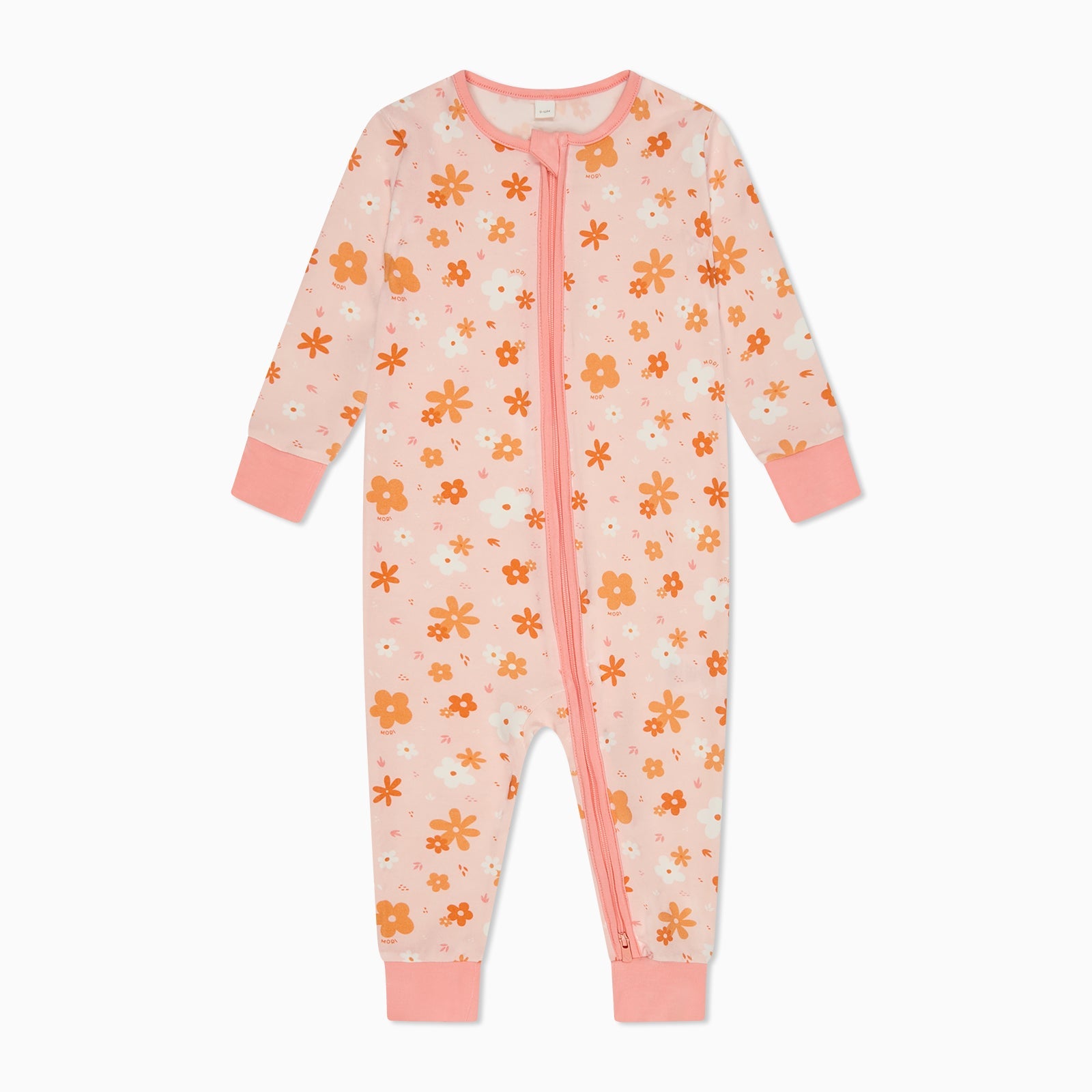 Flower Power Clever Zip Sleepsuit