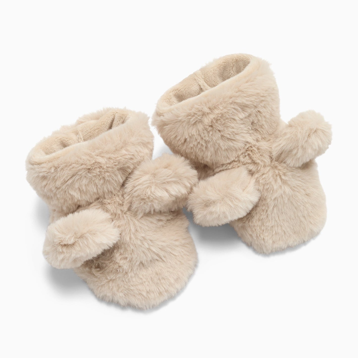 Bear Faux Fur Booties