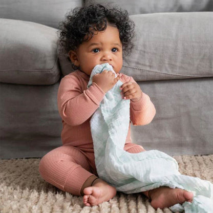 aden + anais Essentials Cotton Muslin Swaddle Blankets - 4 Pack - Elephant Circus