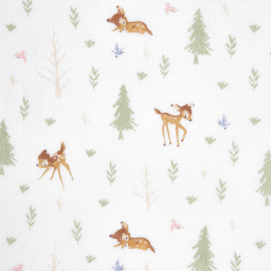 aden + anais Essentials Cotton Muslin Blanket - Disney + Friends - Bambi Forest