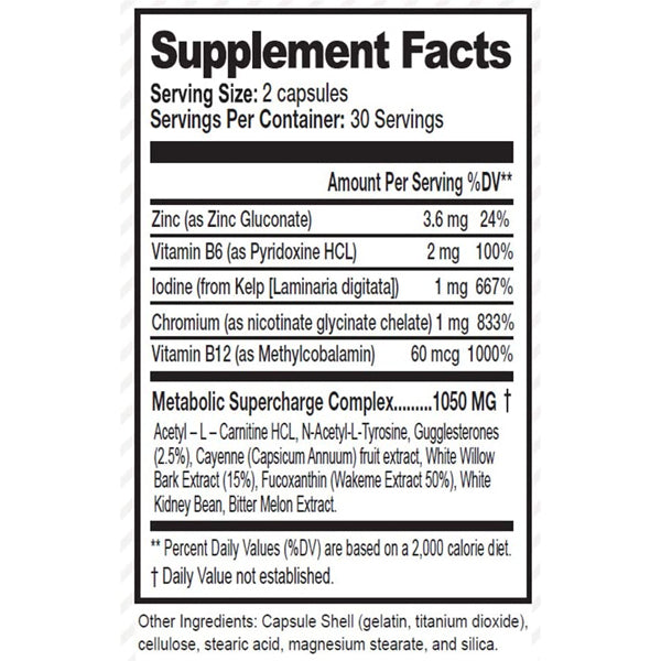 American Metabolix Banish Metabolic Enhancer Capsules
