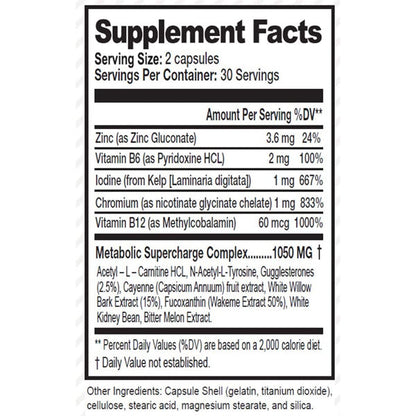 American Metabolix Banish Metabolic Enhancer Capsules