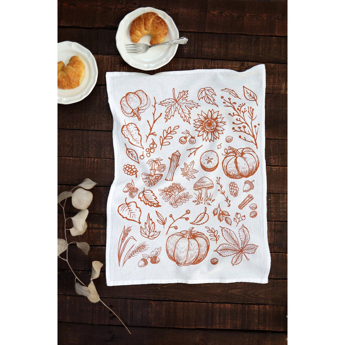 Autumn Tea Towel- Assorted Styles