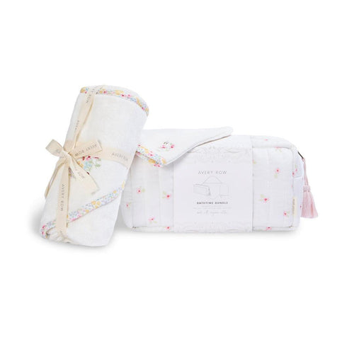 Avery Row Bathtime Bundle Gift Set - Wildflower Garden