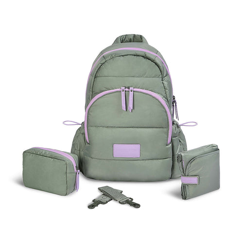 Avery Row Changing Backpack  - Olive Green