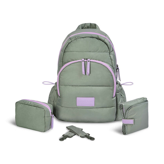 Avery Row Changing Backpack  - Olive Green
