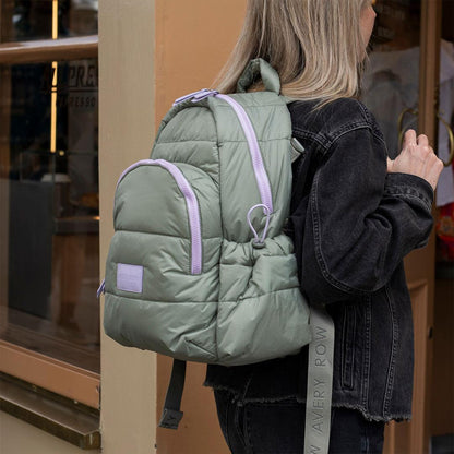 Avery Row Changing Backpack  - Olive Green