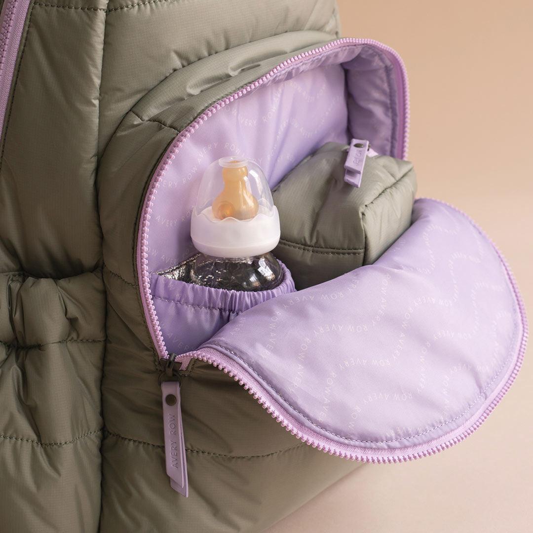 Avery Row Changing Backpack  - Olive Green