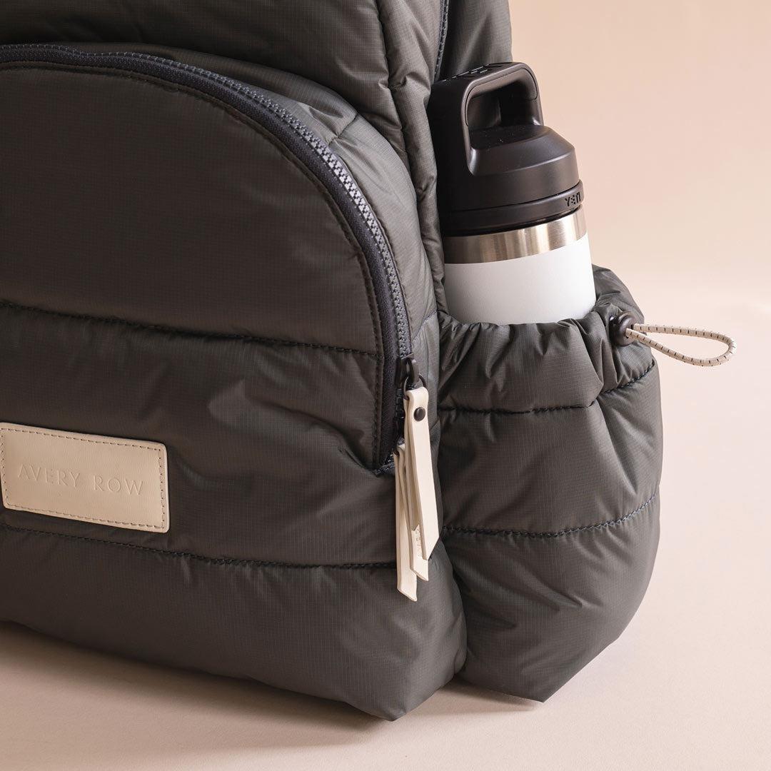 Avery Row Changing Backpack  - Soft Black