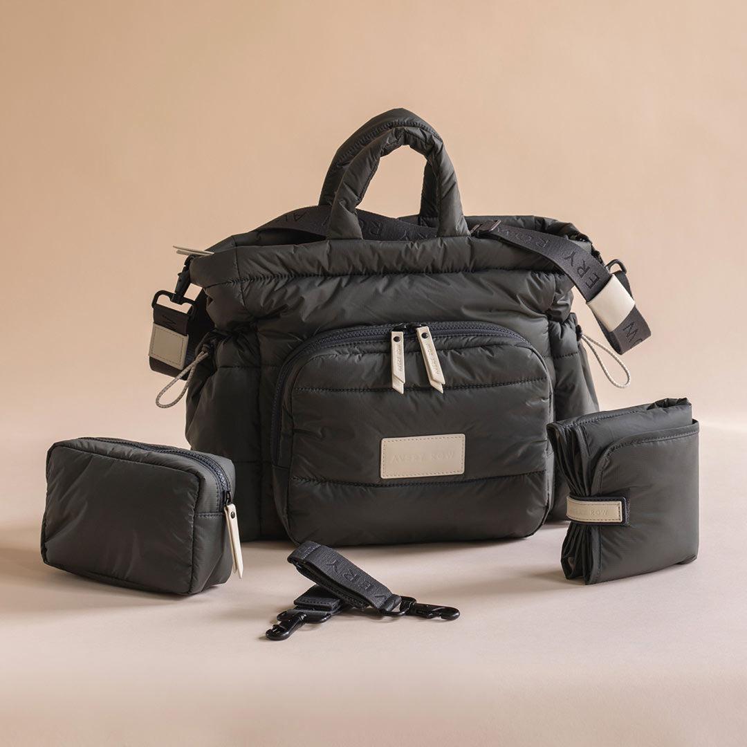 Avery Row Changing Tote Bag - Soft Black