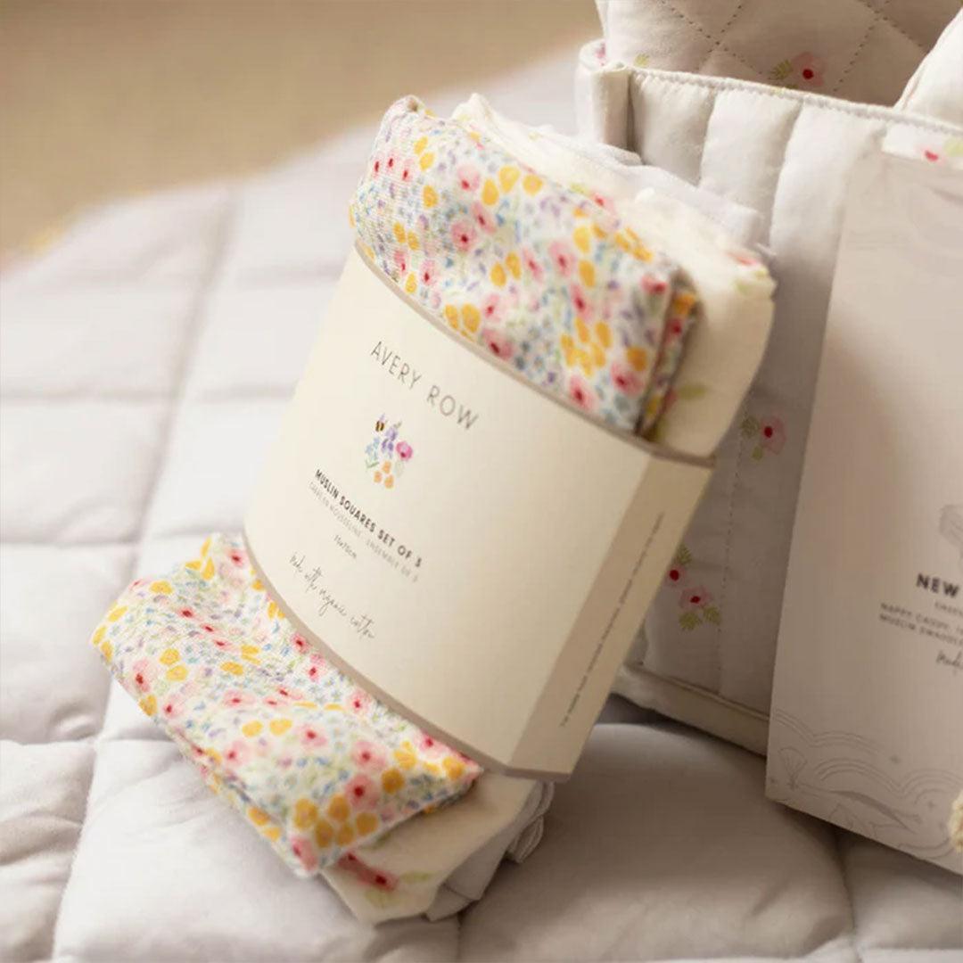 Avery Row Essentials New Baby Gift Set - Wildflower Garden