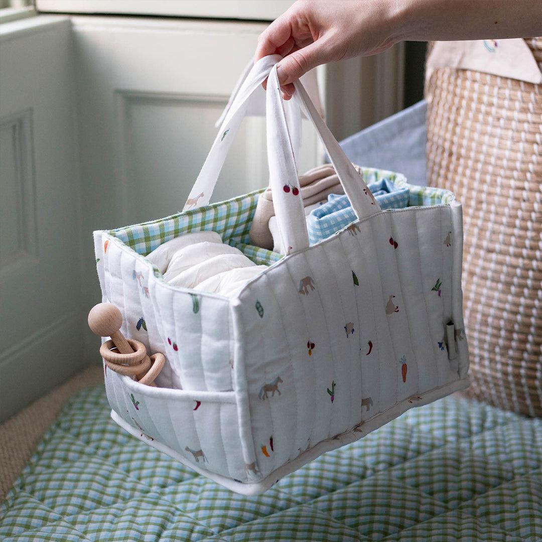Avery Row Nappy Caddy - Little Farm