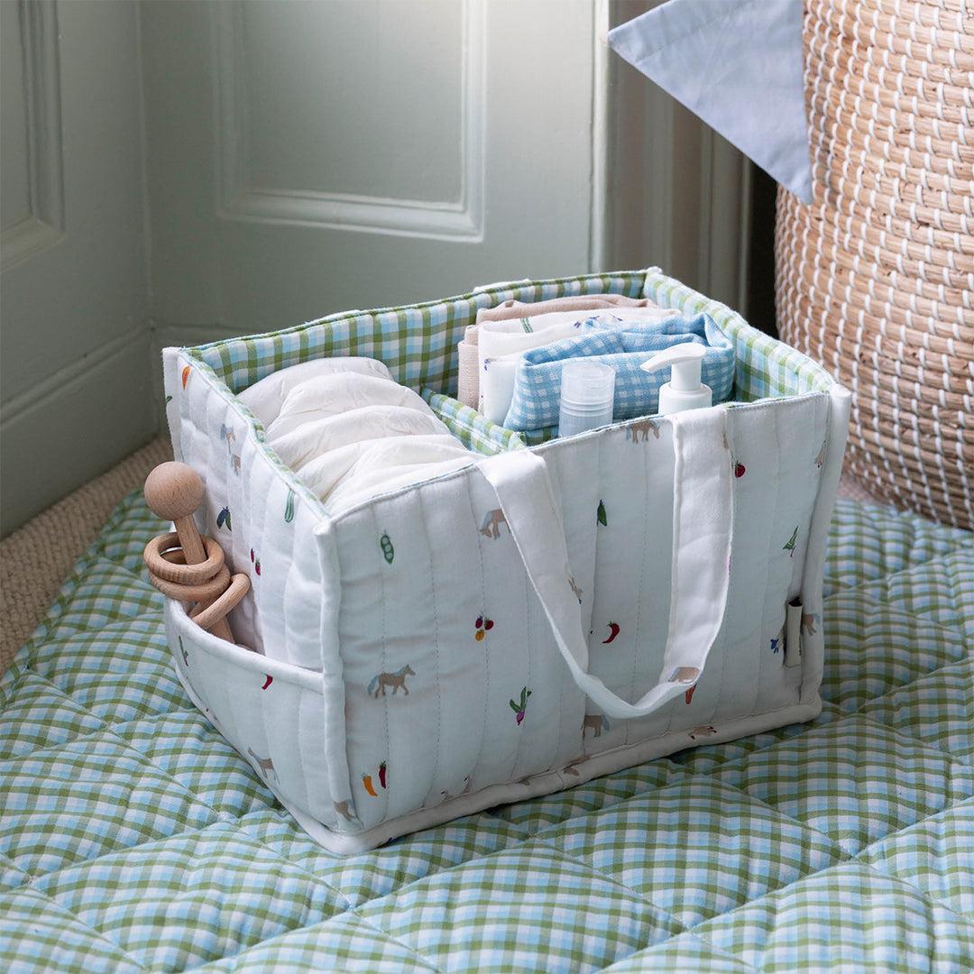 Avery Row Nappy Caddy - Little Farm
