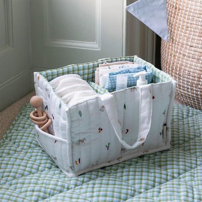 Avery Row Nappy Caddy - Little Farm