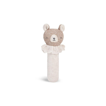Avery Row Rattle - Brown Bear