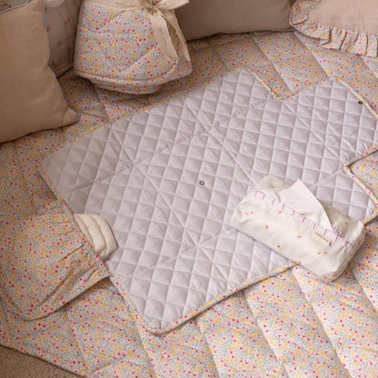 Avery Row Travel Changing Mat - Wildflower Garden