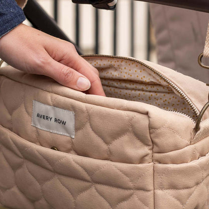 Avery Row Stroller Organiser Bag - Natural