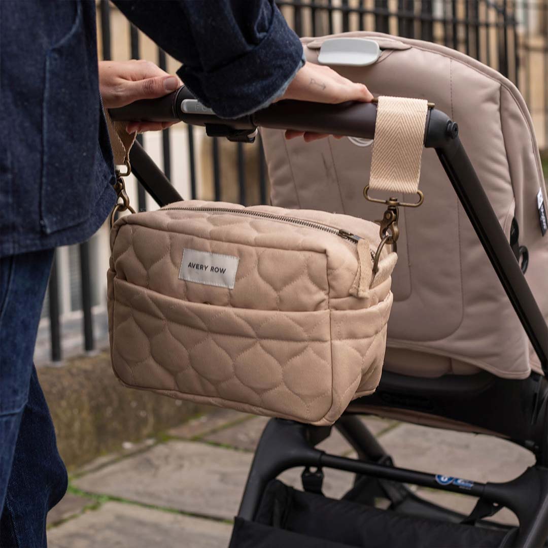 Avery Row Stroller Organiser Bag - Natural