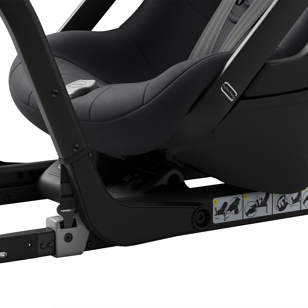 Axkid ONE+ 3 Car Seat - Coastal Storm Black
