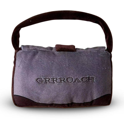 Chomp Haus - Grrroach Handbag – Plush Squeaky Designer Dog Toy