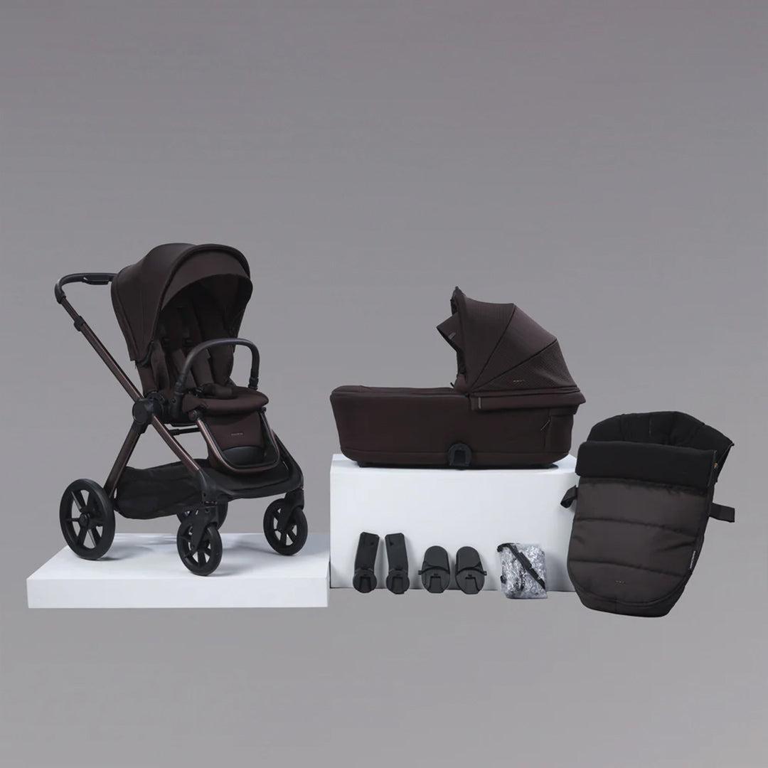 Bababing Raffi MKII Pushchair & Carrycot - Kofe