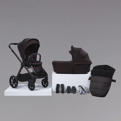 Bababing Raffi MKII Pushchair & Carrycot - Kofe